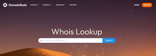 Domaintools Whois lookup for Domain